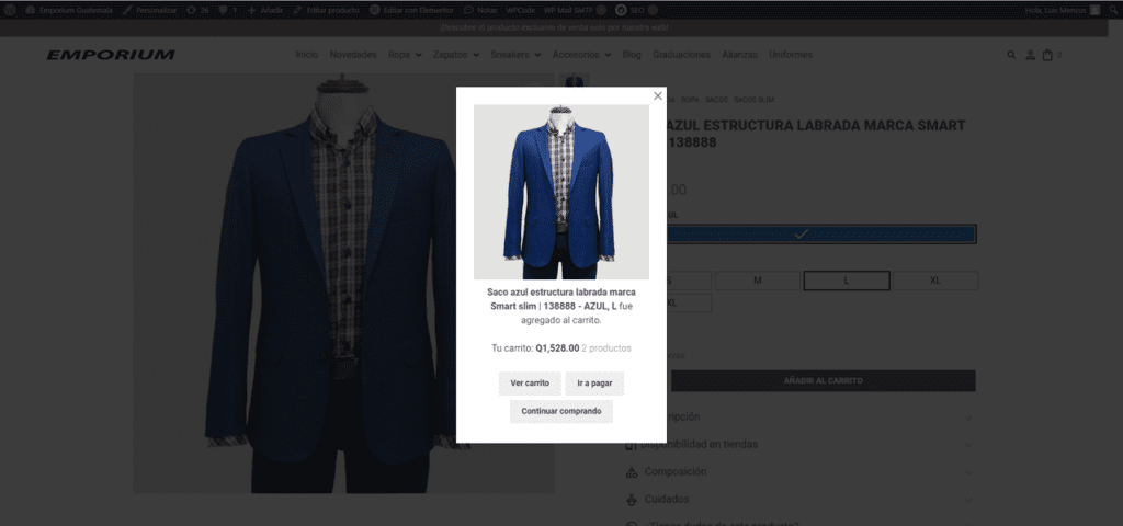 Sacos OCT 2