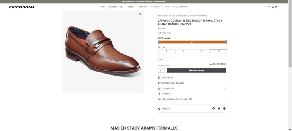 Promocion Zapatos Marzo 1