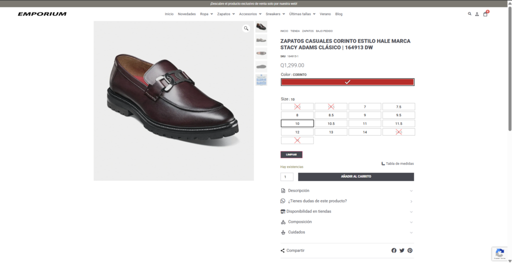 Promo WEB Mayo Zapatos bajo pedido 1
