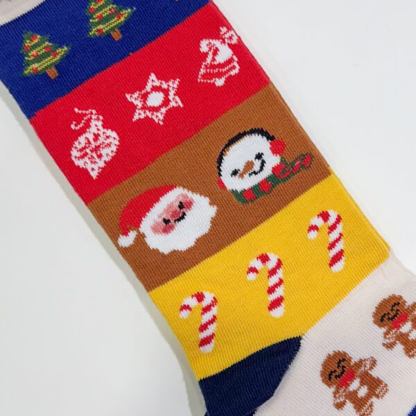 calcetines azul diseno de xmas icons marca tishas cl sico 145345 225758 2