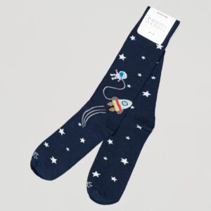 calcetines azul diseno space man marca tishas cl sico 151911 270076 1