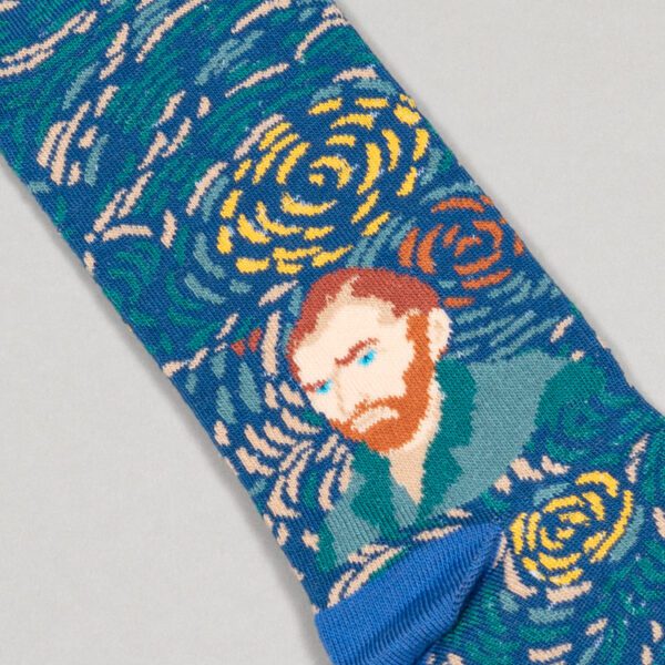 calcetines azul diseno van gogh marca tishas cl sico 151921 270069 2