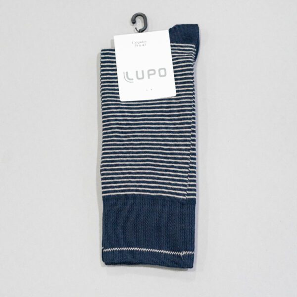 calcetines azul marino diseno de lineas marca lupo cl sico 146385 255891 1