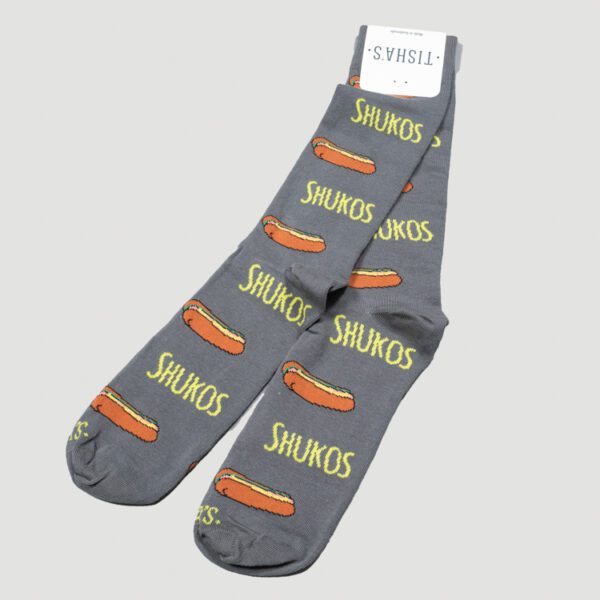 calcetines gris diseno shukos marca tishas cl sico 157652 314014 1