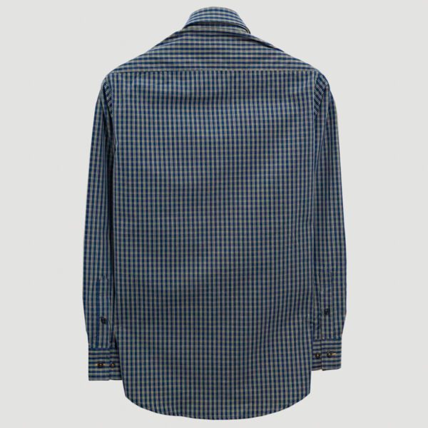 camisa azul diseno de mini cuadros marca emporium cl sico 140520 199977 4