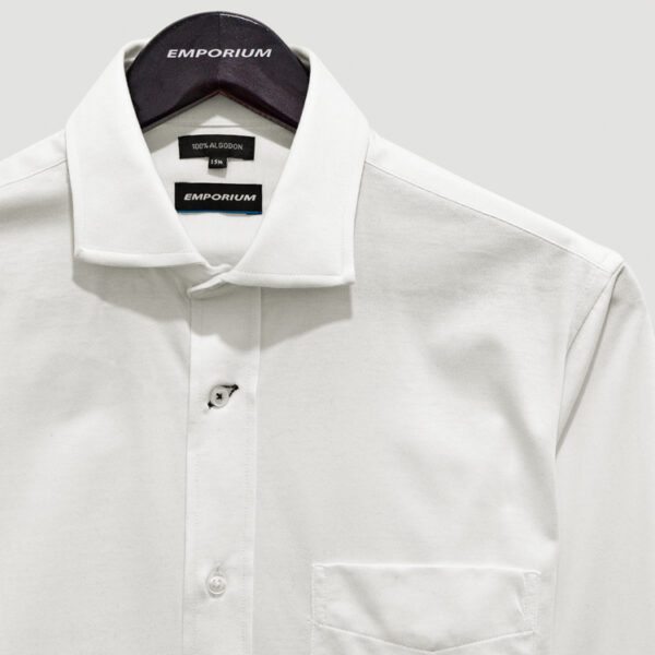 camisa blanco estructura plana marca emporium cl sico 141054 233776 3