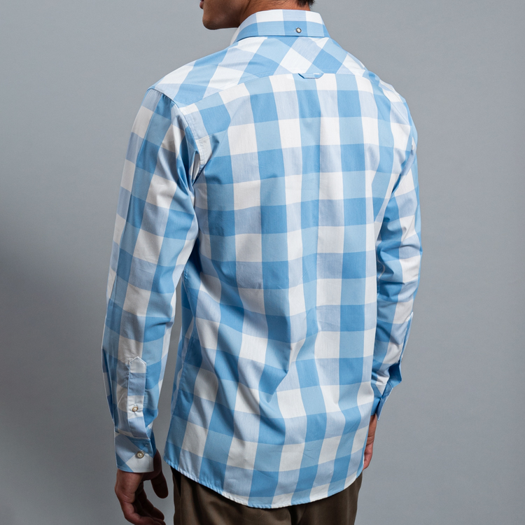 camisa casual celeste estructura plana marca emporium slim 157597 CELESTE 4