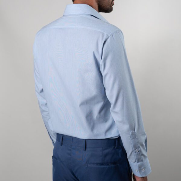 camisa celeste estructura labrada marca smart slim 121173 270530 3