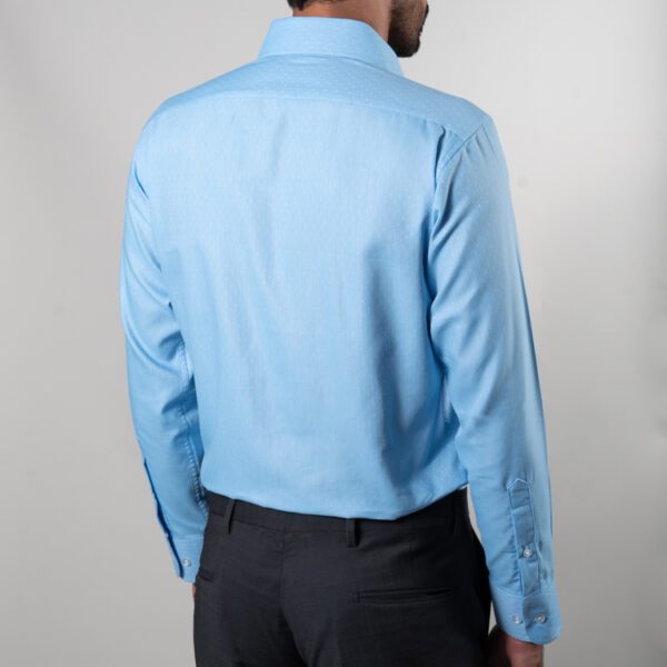 camisa celeste estructura labrada marca smart slim 150474 270523 3