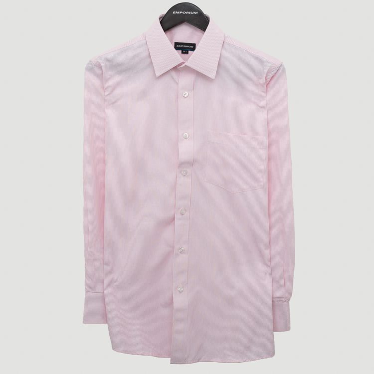 camisa rosado estructura plana marca emporium cl sico 154909 333577 1