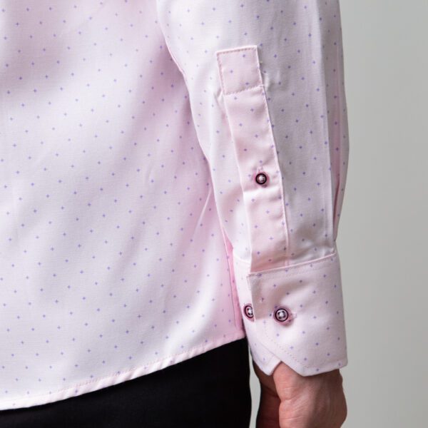 camisa rosado estructura puntos marca business casual slim 147700 249633 4