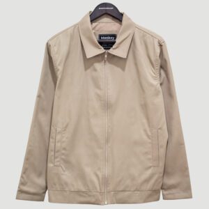 chumpa khaki estructura plana marca monkey jackets slim 145193 224716 1