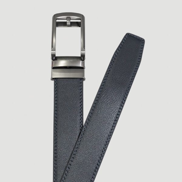 cincho azul estilo texturizado marca buckle cl sico 143687 222942 1