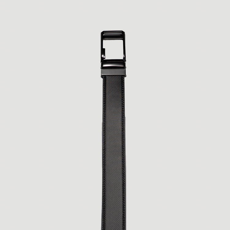 cincho negro estilo texturizado marca buckle cl sico 141966 367651 1