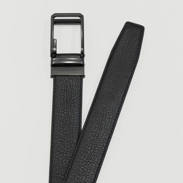 cincho negro estilo texturizado marca buckle cl sico 145860 230643 2