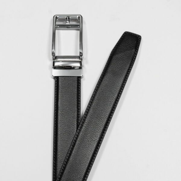 cincho negro estilo texturizado marca buckle cl sico 150157 255886 2