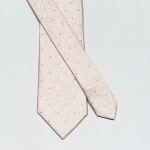 corbata beige diseno de puntos marca colletti cl sico 148957 256653 1