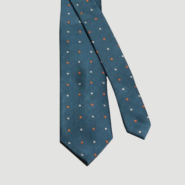 corbata verde diseno de mini cuadros marca colletti cl sico 157696 313978 2