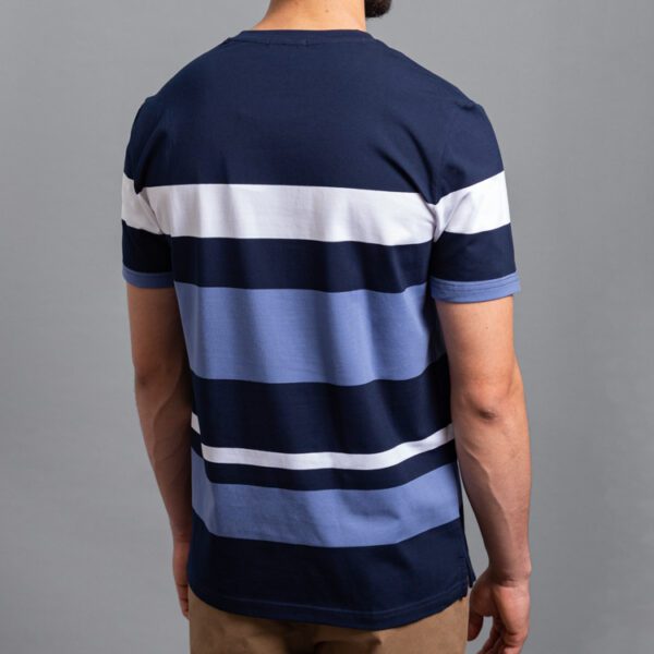 playera azul estructura plana marca carven slim 155783 296539 3