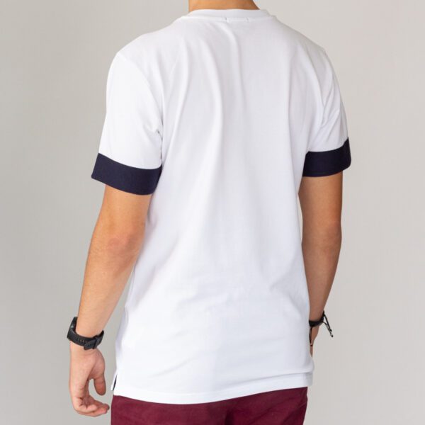 playera blanca estructura plana marca carven slim 144221 216208 4