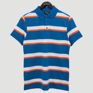 polo azul diseno lineal marca bcasual cl sico 147837 273733 1