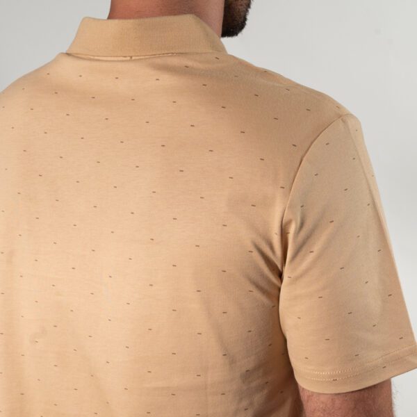 polo beige estructura plana marca carven slim 152381 270479 3