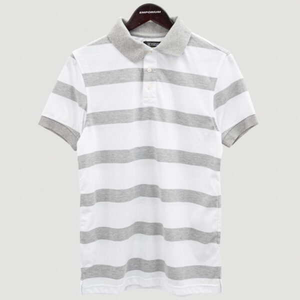 polo blanca estructura plana marca bcasual cl sico 144912 293710 1