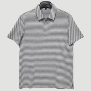 polo gris diseno de lineas marca carven cl sico 147507 237786 1