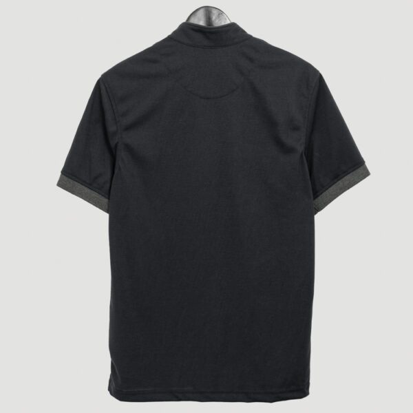 polo negro estructura plana marca business casual cl sico 149661 251631 3