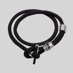 pulsera negra estilo cinta calak marca calak cl sico 142188 202086 1