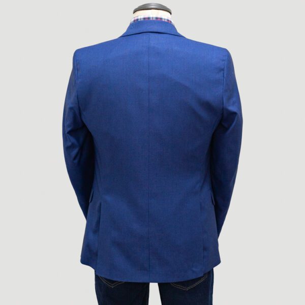 saco azul estructura labrada marca smart slim 138888 212629 2