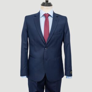 traje azul estructura labrada marca emporium slim 150545 280409 1