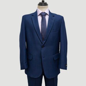 traje azul estructura labrada marca smart cl sico 149043 248037 1