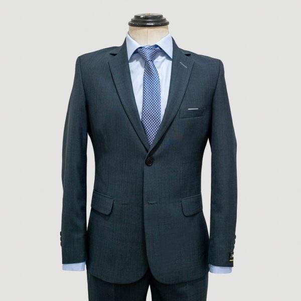 traje azul estructura labrada marca smart slim 139135 195026 1