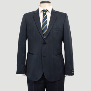 traje azul estructura labrada marca smart slim 143701 212601 1