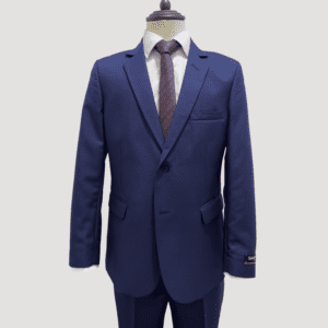 traje azul estructura labrada marca smart slim 147143 237798 1