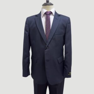 traje azul estructura labrada marca smart slim 147599 242389 1