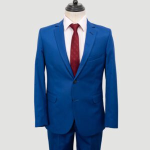 traje azul estructura plana marca smart slim 143617 293715 1