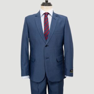 traje celeste estructura labrada marca smart slim 148065 280927 1