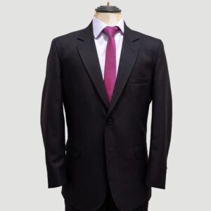 traje negro estructura labrada marca smart cl sico 145084 NEGRO 1