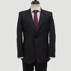 traje negro estructura labrada marca smart cl sico 146280 235886 1