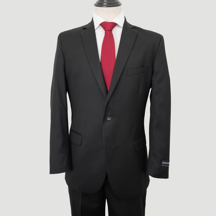 traje negro estructura plana marca emporium cl sico 142342 326144 1