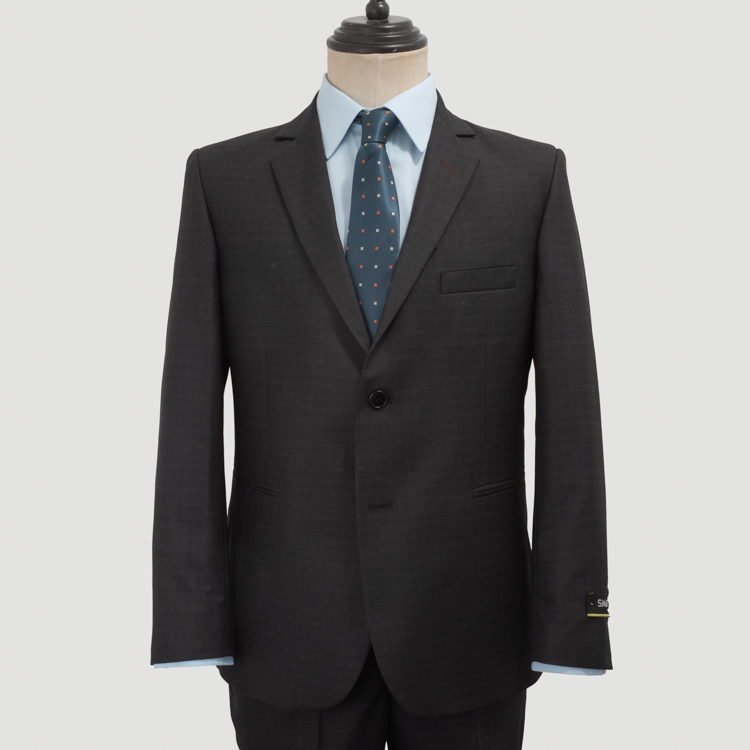 traje negro estructura plana marca smart cl sico 161234 NEGRO 1