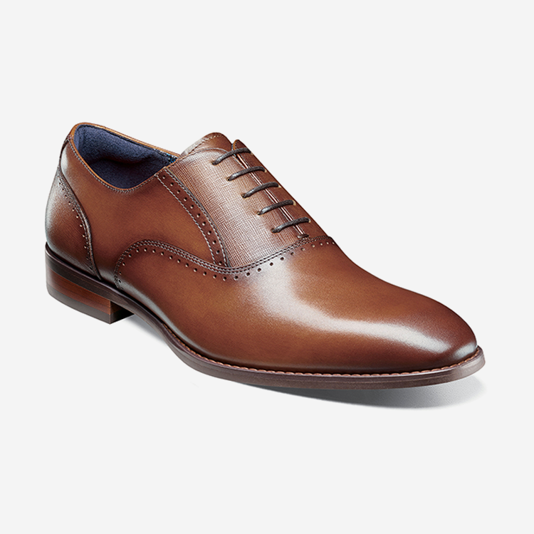 Zapatos cognac estilo Kalvin marca Stacy Adams clásico | 137970