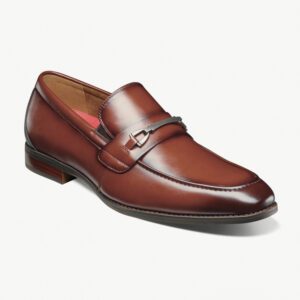 zapatos cognac estilo novak marca stacy adams cl sico 154754 292865 1