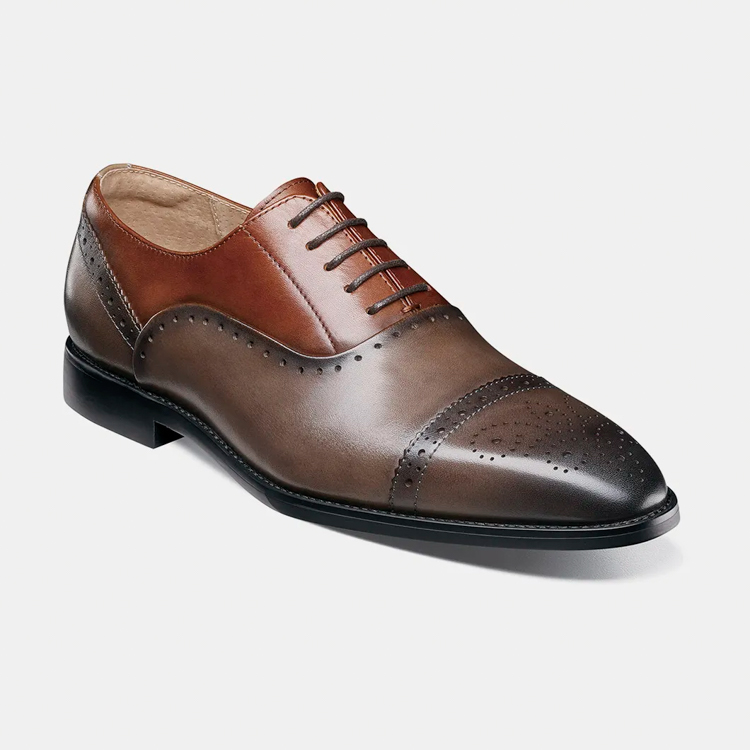 zapatos formales caf estilo reynolds m marca stacy adams cl sico 160422 CAFE 1